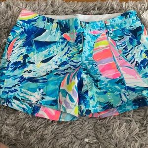 Bright Lilly Pulitzer shorts